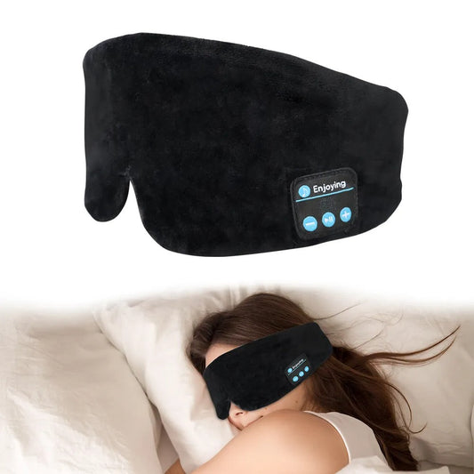 Bluetooth Sleep Headphones Mask: Wireless, Cooling, Travel-Ready