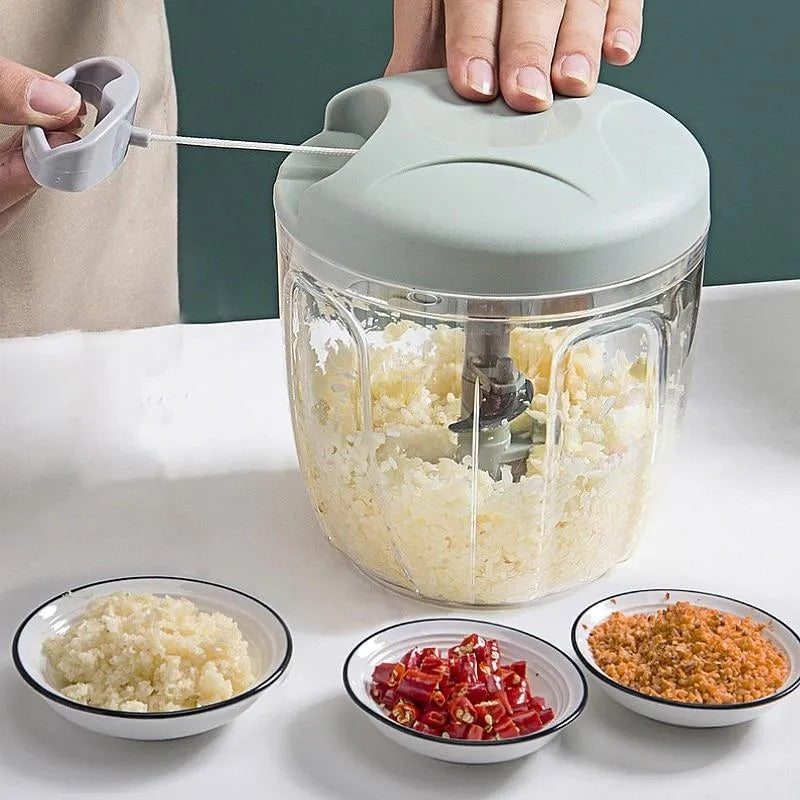 Manual Meat Mincer & Garlic Chopper