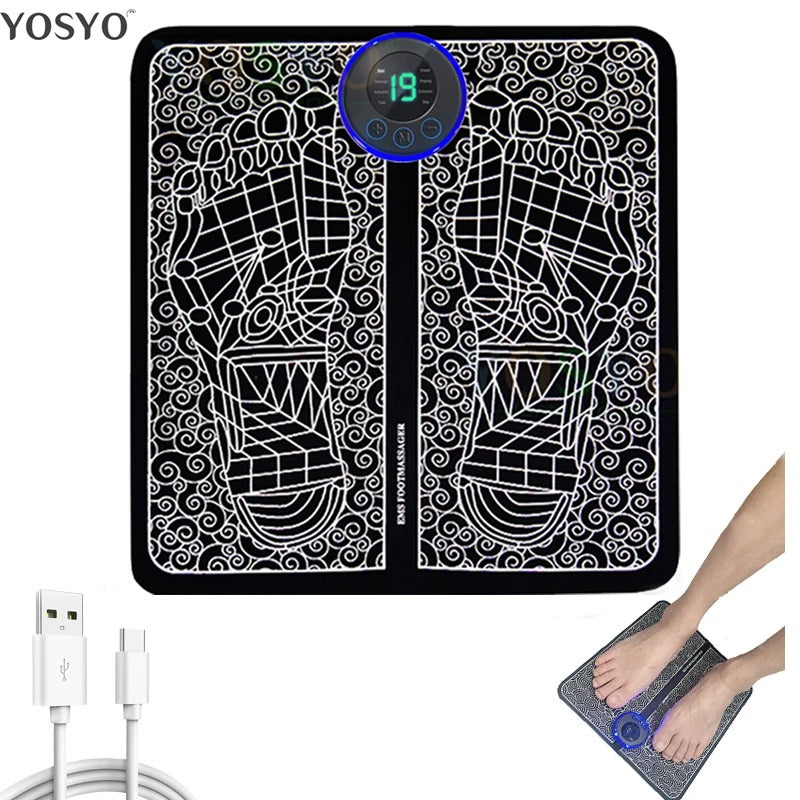 USB-Charged Foot Massager Pad