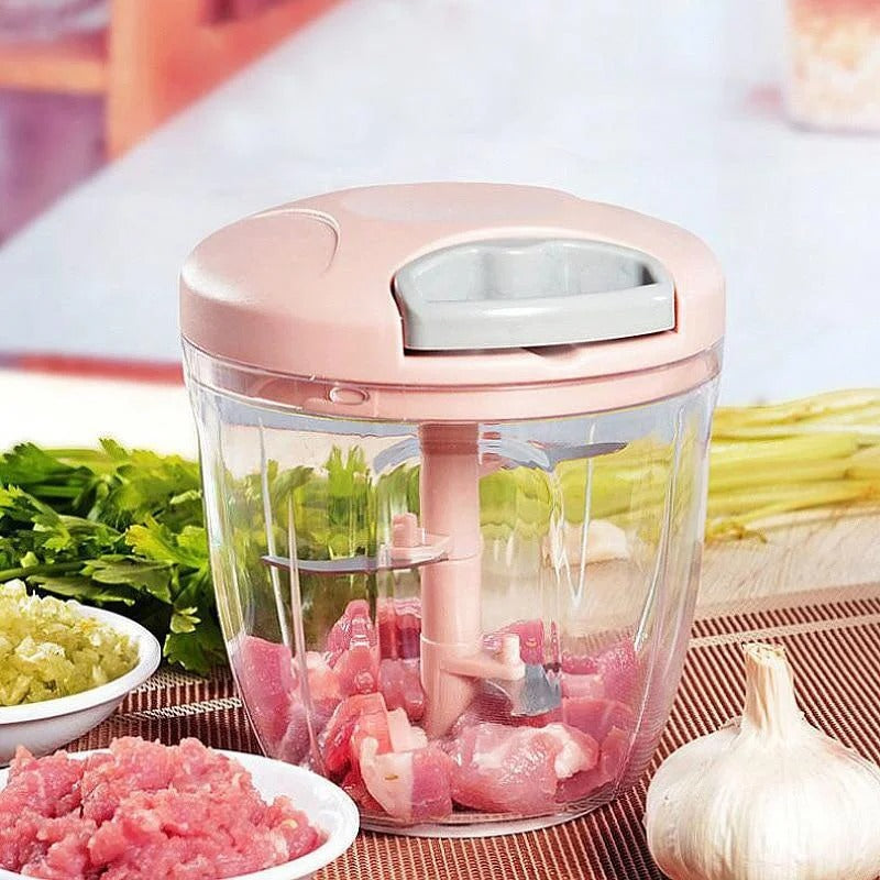 Manual Meat Mincer & Garlic Chopper